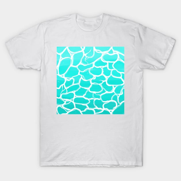 Pool Water by Yuuki G T-Shirt by Yuuki G.